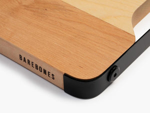 Barebones Maple and Steel Cutting Board